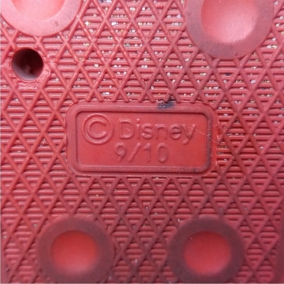 Disney Minnie Mouse Girl's Summer Black & Red Bow with Polka Dots Sandals Size 9 - Picture 5 of 5